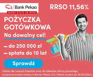 Pożyczka gotówkowa Pekao SA